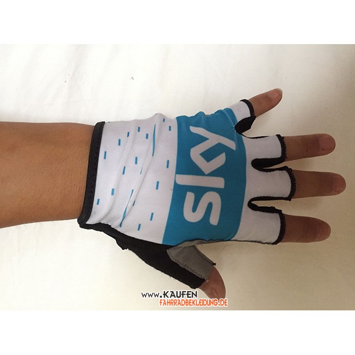 2020 Sky Kurze Handschuhe Blau Wei